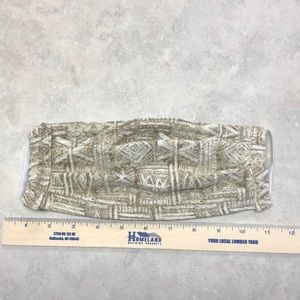 Face Mask with filter pocket. Homemade 100% cotton